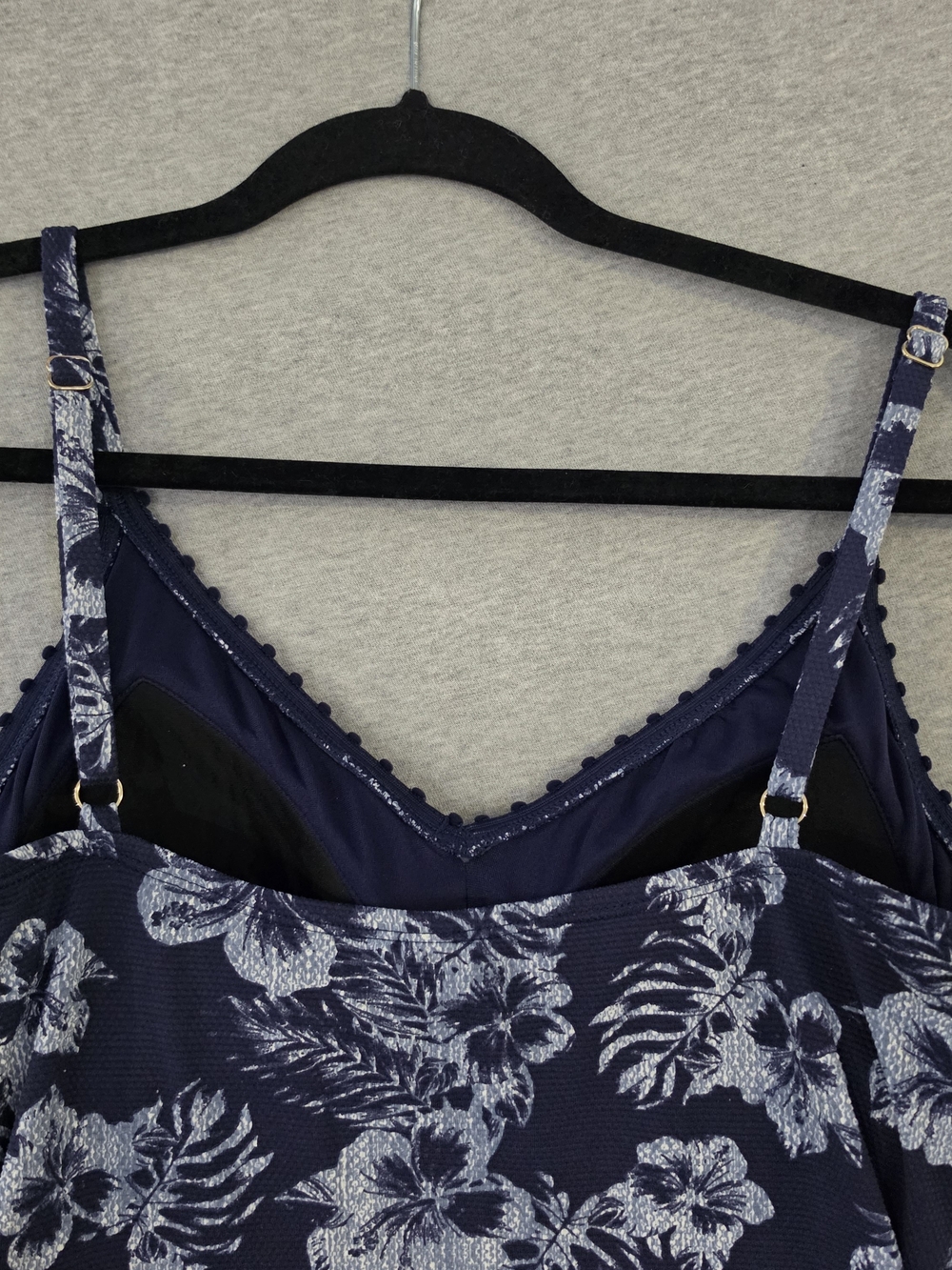 Tommy Bahama Navy & White Tropical Floral One-Piece - Picture 8 of 10
